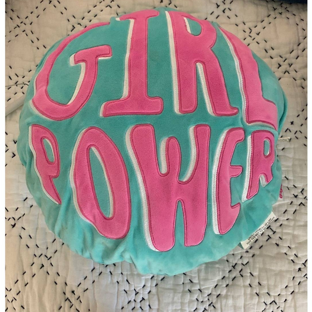 Girl Power Plush Pillow